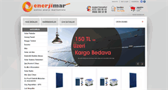 Desktop Screenshot of enerjimar.com